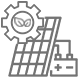 Sistema de montagem solar de telhado plano